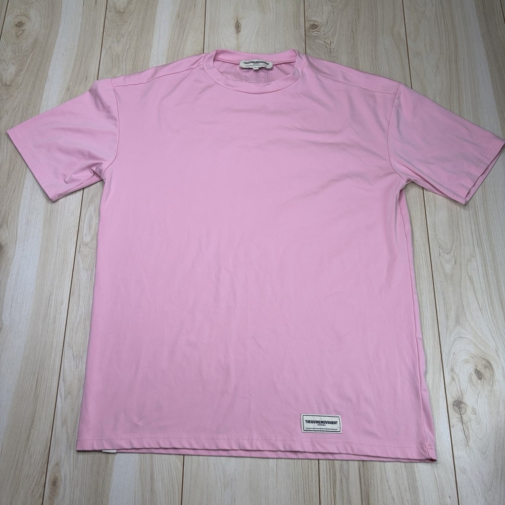 The Giving Moment Shirt Pink Size XS/S Logo Crewneck